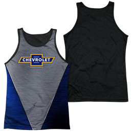 Chevrolet Shiny Chevy Logo Men's Black Back Tank Men's Black Back Tank Chevrolet   