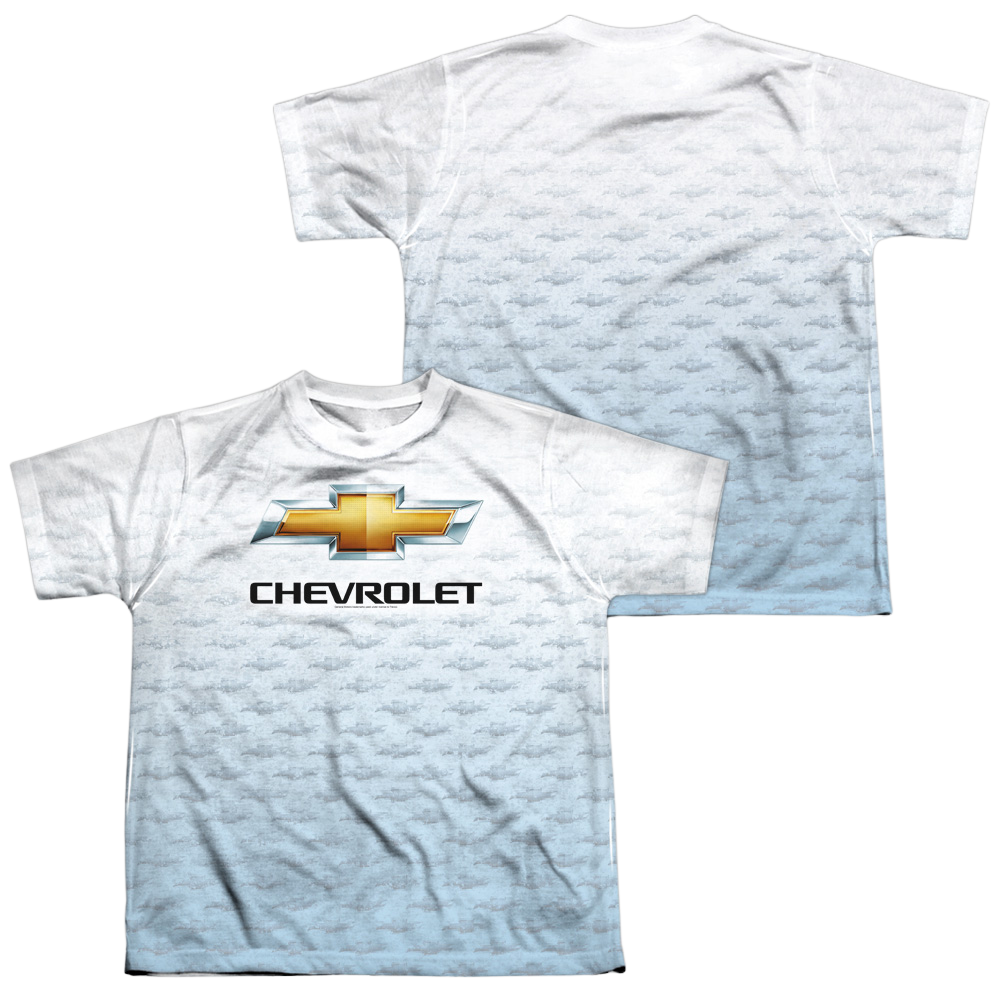 Chevrolet Heartbeat Road - Youth All-Over Print T-Shirt (Ages 8-12) Youth All-Over Print T-Shirt (Ages 8-12) Chevrolet   