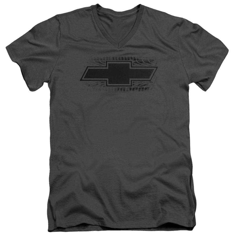 Chevrolet Bowtie Burnout - Men's V-Neck T-Shirt Men's V-Neck T-Shirt Chevrolet   