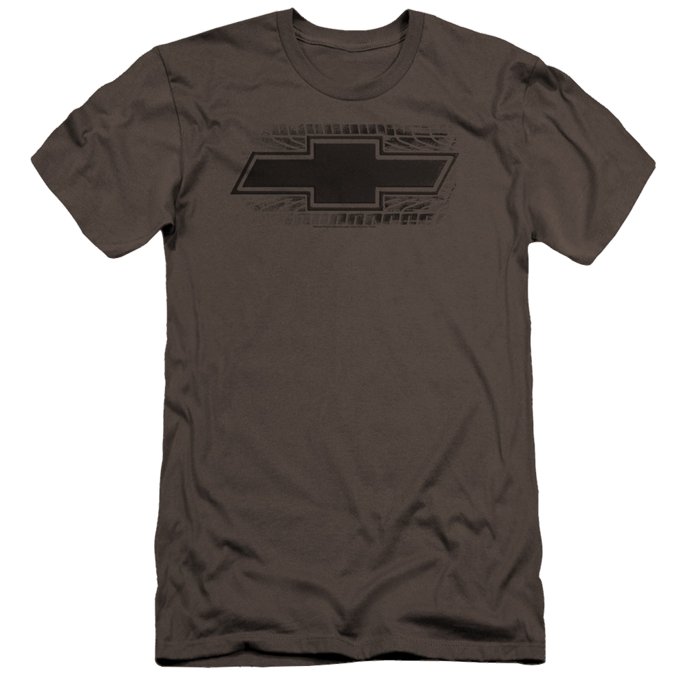 Chevrolet Bowtie Burnout - Men's Premium Slim Fit T-Shirt Men's Premium Slim Fit T-Shirt Chevrolet   