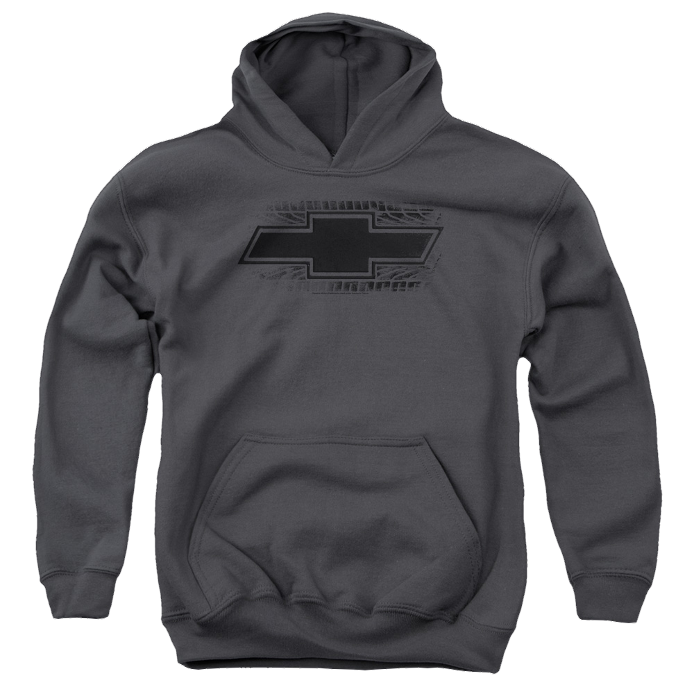Chevrolet Bowtie Burnout - Youth Hoodie (Ages 8-12) Youth Hoodie (Ages 8-12) Chevrolet   