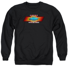 Chevrolet Chevy Well Be There Tv Spot - Men's Crewneck Sweatshirt Men's Crewneck Sweatshirt Chevrolet   
