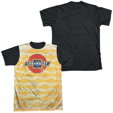 Chevrolet Chevy Repeat men's black back t-shirt