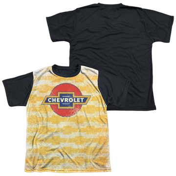 Chevrolet Chevy Repeat youth black back t-shirt for ages 8 to 12