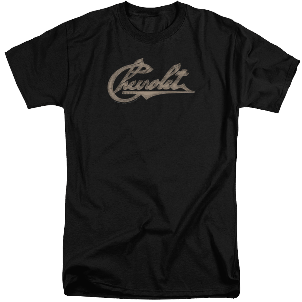 Chevrolet Chevy Script - Men's Tall Fit T-Shirt Men's Tall Fit T-Shirt Chevrolet   