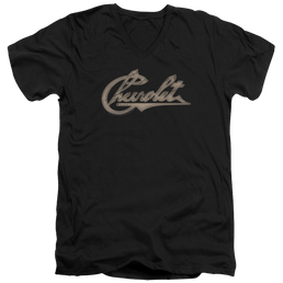 Chevrolet Chevy Script - Men's V-Neck T-Shirt Men's V-Neck T-Shirt Chevrolet   