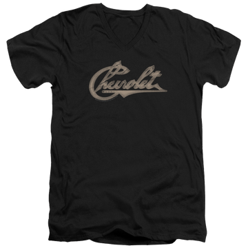 Chevrolet Chevy Script - Men's V-Neck T-Shirt Men's V-Neck T-Shirt Chevrolet   