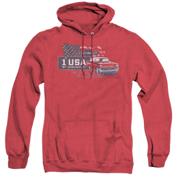 Chevrolet See The Usa - Heather Pullover Hoodie Heather Pullover Hoodie Chevrolet   