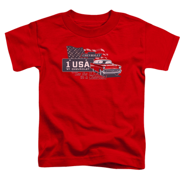 Chevrolet See The Usa - Kid's T-Shirt (Ages 4-7) Kid's T-Shirt (Ages 4-7) Chevrolet   