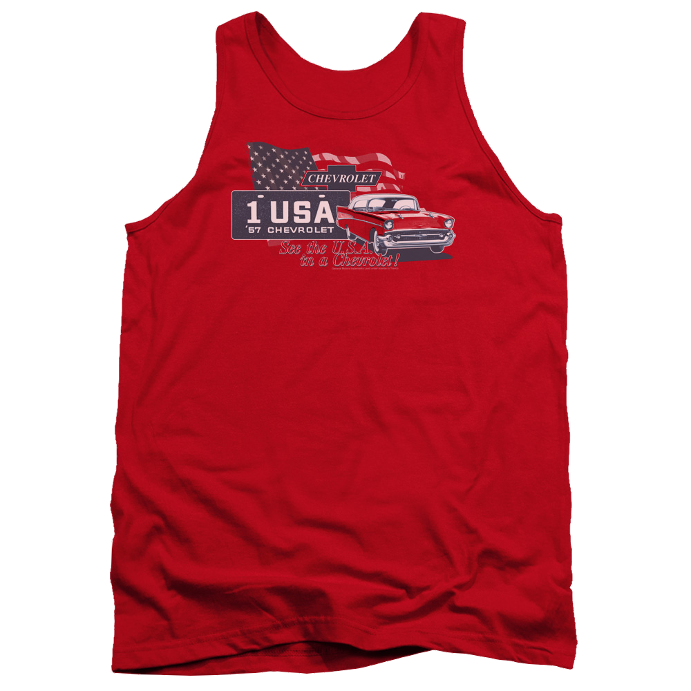 Chevrolet See The Usa Men's Tank Men's Tank Chevrolet   