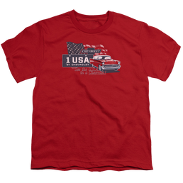 Chevrolet See The Usa - Youth T-Shirt (Ages 8-12) Youth T-Shirt (Ages 8-12) Chevrolet   