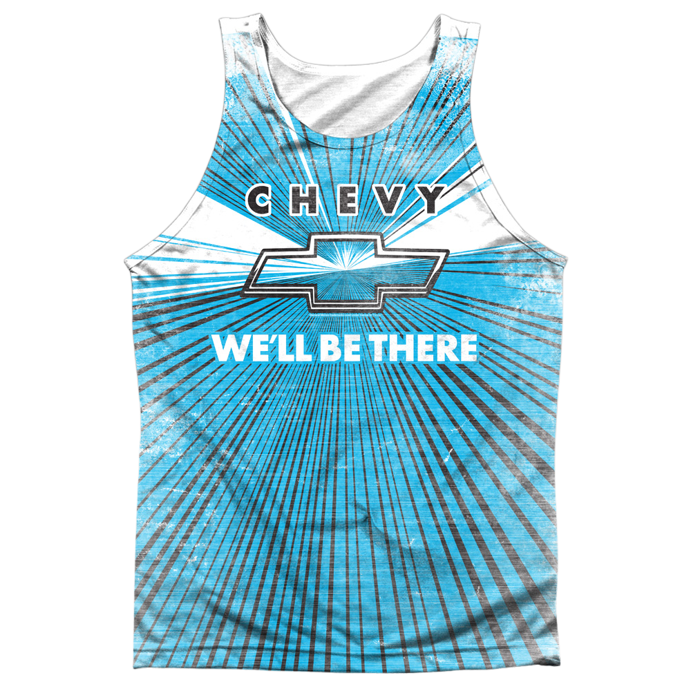 Chevy We'll Be There Adult Tank Top Men's All Over Print Tank Chevrolet   