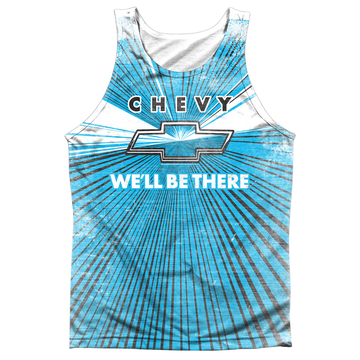 Chevy We'll Be There Adult Tank Top Men's All Over Print Tank Chevrolet   