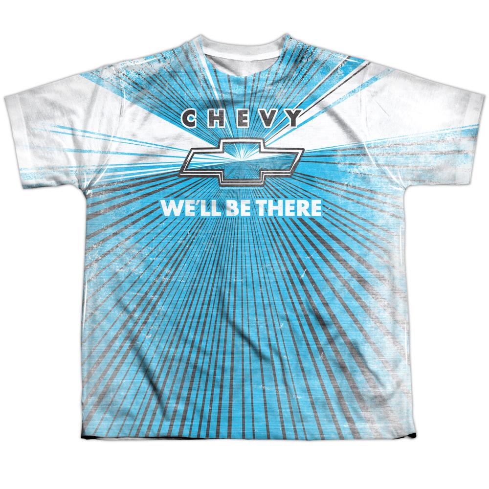 Chevy We'll Be There Youth All Over Print 100% Poly T-Shirt Youth All-Over Print T-Shirt (Ages 8-12) Chevrolet Youth All Over Print 100% Poly T-Shirt (Ages 8-12) S Multi