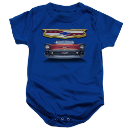 Chevrolet 1957 Bel Air Grille - Baby Bodysuit Baby Bodysuit Chevrolet   