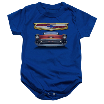 Chevrolet 1957 Bel Air Grille - Baby Bodysuit Baby Bodysuit Chevrolet   