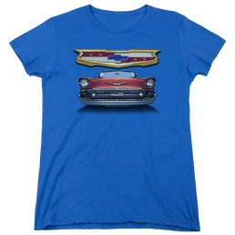 Chevrolet 1957 Bel Air Grille - Women's T-Shirt Women's T-Shirt Chevrolet   
