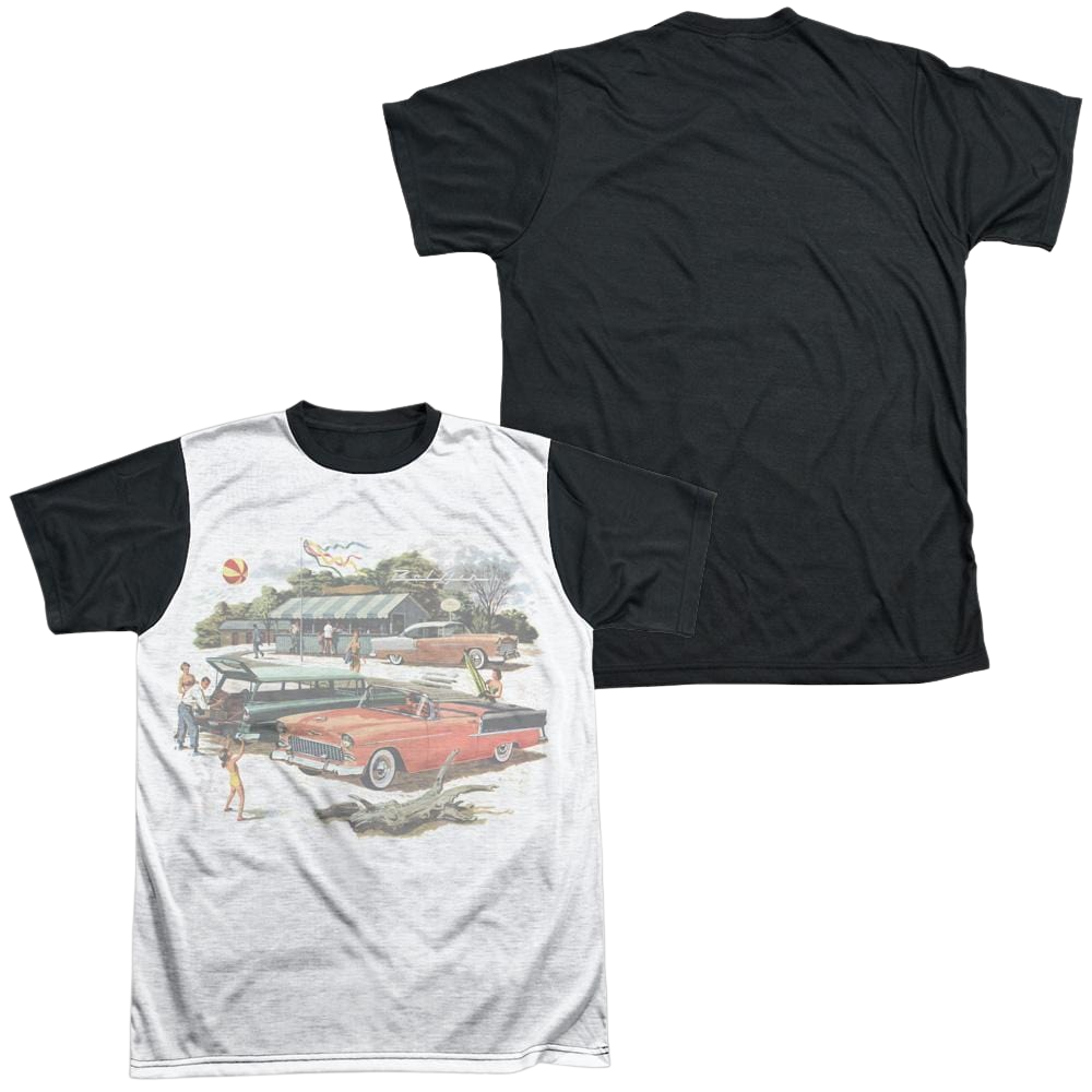 Chevrolet Washed Out - Men's Black Back T-Shirt Men's Black Back T-Shirt Chevrolet   