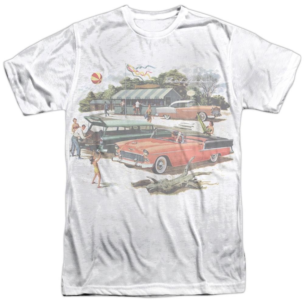 Chevy - Washed Out Adult All Over Print 100% Poly T-Shirt Men's All-Over Print T-Shirt Chevrolet Adult All Over Print 100% Poly T-Shirt S Multi