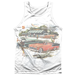 Chevy - Washed Out Adult Tank Top Men's All Over Print Tank Chevrolet   