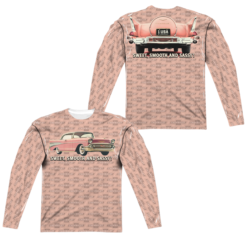 Chevrolet Pink And Black Days Men's All-Over Print T-Shirt Men's All-Over Print Long Sleeve Chevrolet   