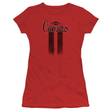 Chevrolet Camaro Stripes - Juniors T-Shirt Juniors T-Shirt Chevrolet   