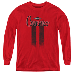 Chevrolet Camaro Stripes - Youth Long Sleeve T-Shirt Youth Long Sleeve T-Shirt Chevrolet   