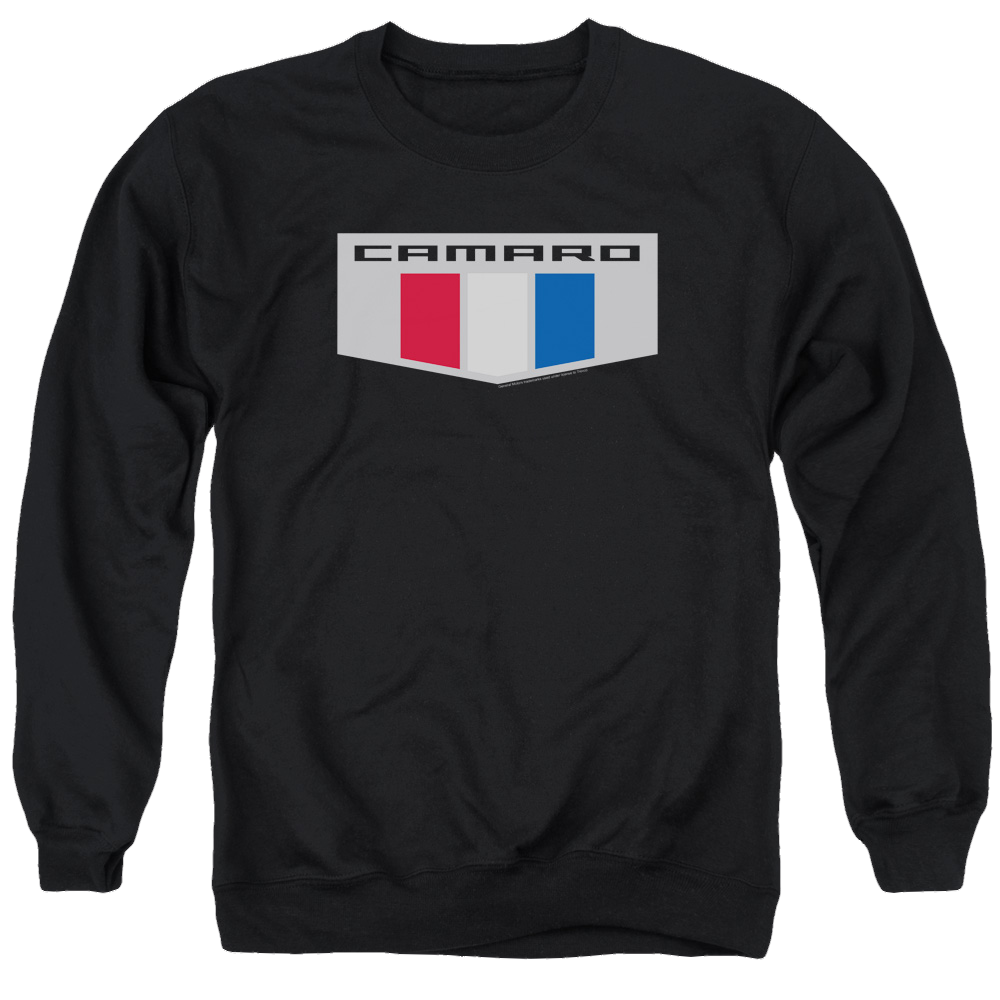 Chevrolet Chrome Emblem - Men's Crewneck Sweatshirt Men's Crewneck Sweatshirt Chevrolet   