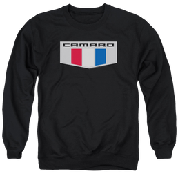 Chevrolet Chrome Emblem - Men's Crewneck Sweatshirt Men's Crewneck Sweatshirt Chevrolet   