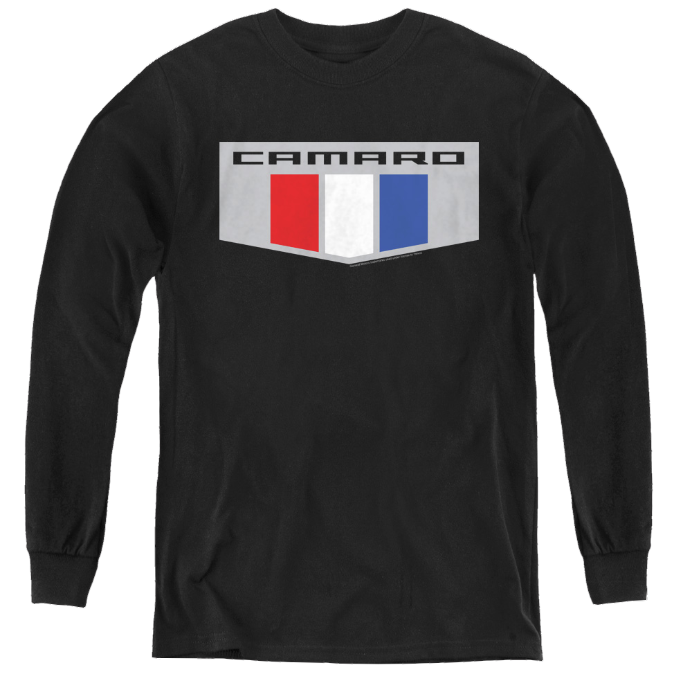 Chevrolet Chrome Emblem - Youth Long Sleeve T-Shirt Youth Long Sleeve T-Shirt Chevrolet   
