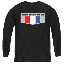 Chevrolet Chrome Emblem - Youth Long Sleeve T-Shirt Youth Long Sleeve T-Shirt Chevrolet   