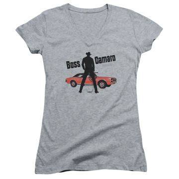 Chevrolet Boss - Juniors V-Neck T-Shirt Juniors V-Neck T-Shirt Chevrolet   
