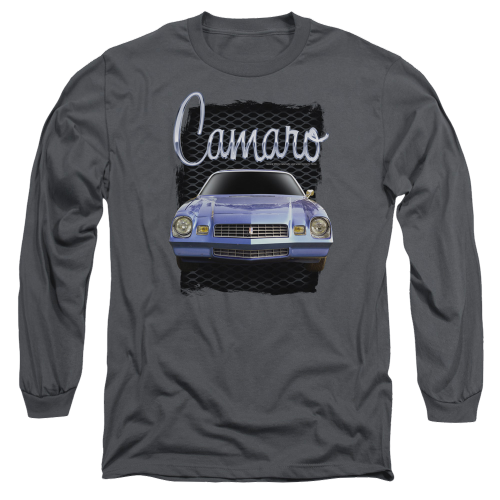 Chevrolet Yellow Camaro - Men's Long Sleeve T-Shirt Men's Long Sleeve T-Shirt Chevrolet   