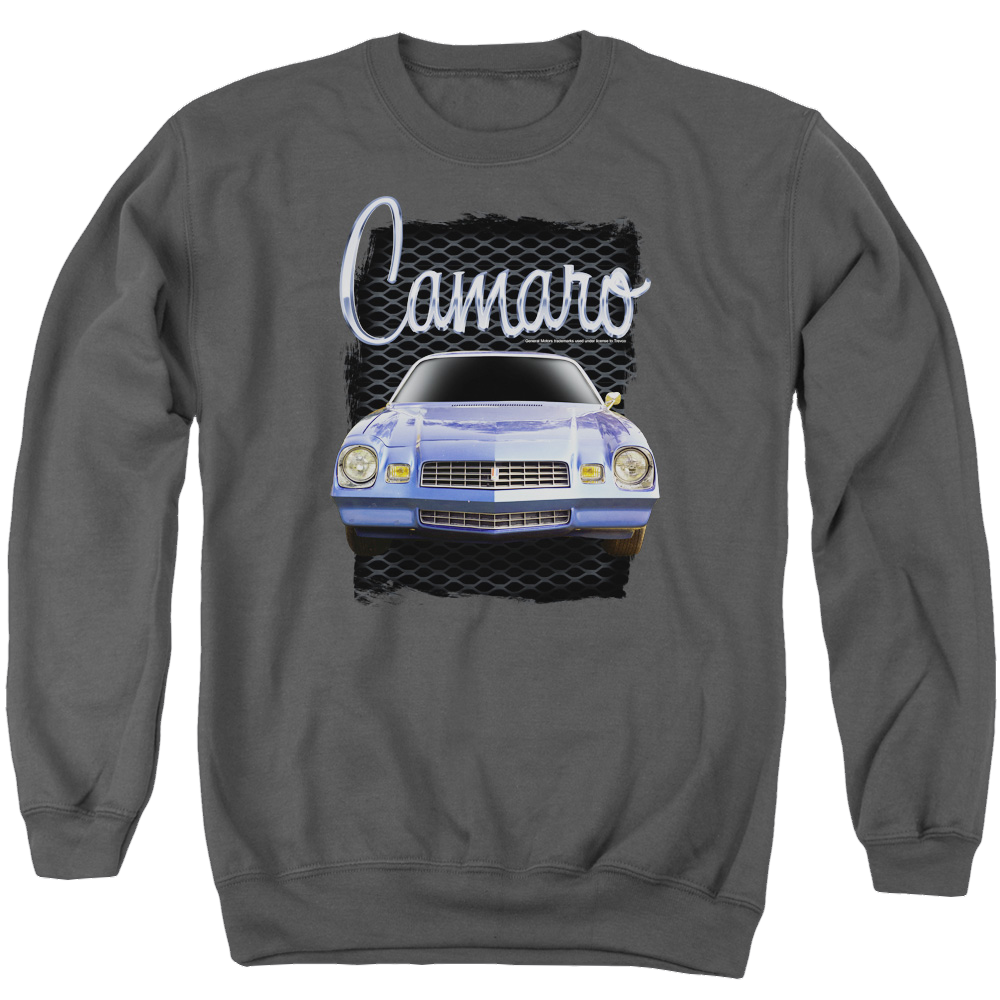 Chevrolet Yellow Camaro - Men's Crewneck Sweatshirt Men's Crewneck Sweatshirt Chevrolet   