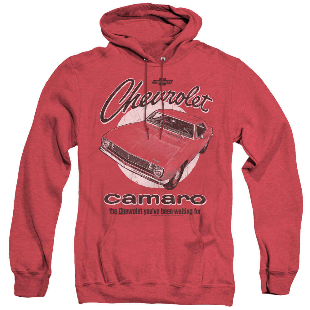 Chevrolet Retro Camaro - Heather Pullover Hoodie Heather Pullover Hoodie Chevrolet   