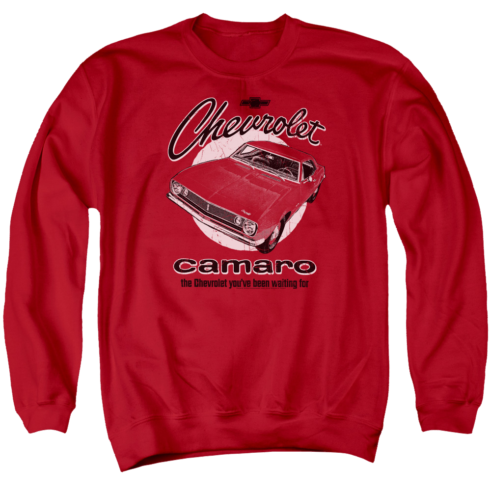 Chevrolet Retro Camaro - Men's Crewneck Sweatshirt Men's Crewneck Sweatshirt Chevrolet   