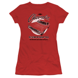 Chevrolet Retro Camaro - Juniors T-Shirt Juniors T-Shirt Chevrolet   