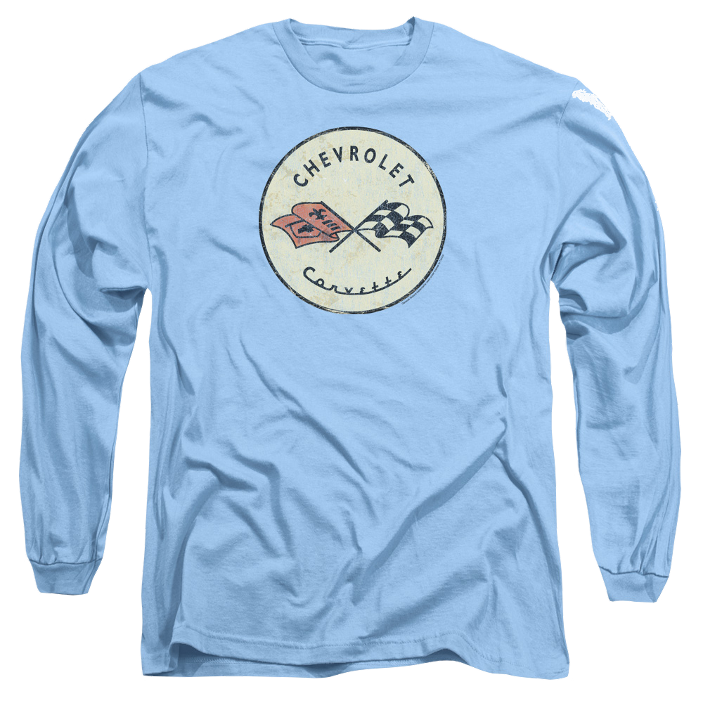 Chevrolet Old Vette - Men's Long Sleeve T-Shirt Men's Long Sleeve T-Shirt Chevrolet   
