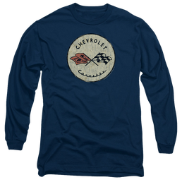 Chevrolet Old Vette - Men's Long Sleeve T-Shirt Men's Long Sleeve T-Shirt Chevrolet   