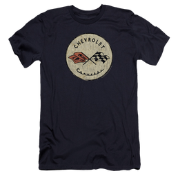 Chevrolet Old Vette - Men's Premium Slim Fit T-Shirt Men's Premium Slim Fit T-Shirt Chevrolet   