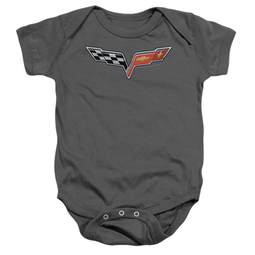 Chevrolet The Vette Medallion - Baby Bodysuit Baby Bodysuit Chevrolet   