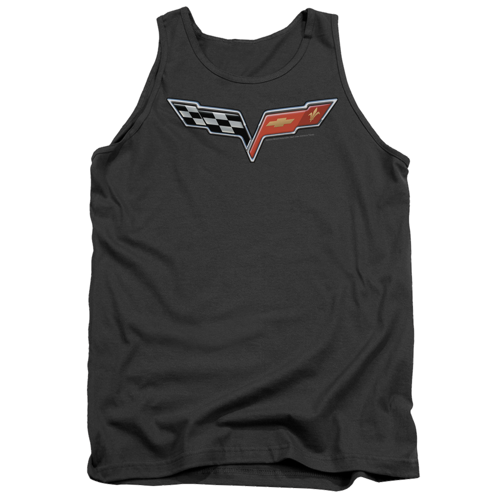 Chevrolet The Vette Medallion Men's Tank Men's Tank Chevrolet   