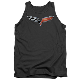 Chevrolet The Vette Medallion Men's Tank Men's Tank Chevrolet   
