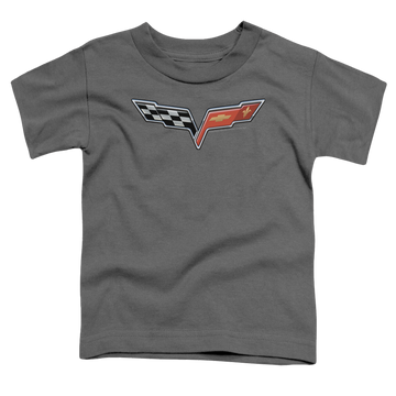 Chevrolet The Vette Medallion - Toddler T-Shirt Toddler T-Shirt Chevrolet   