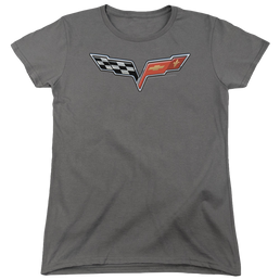 Chevrolet The Vette Medallion - Women's T-Shirt Women's T-Shirt Chevrolet   