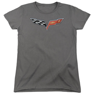 Chevrolet The Vette Medallion - Women's T-Shirt Women's T-Shirt Chevrolet   