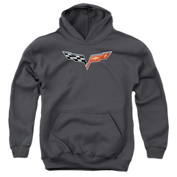 Chevrolet The Vette Medallion - Youth Hoodie (Ages 8-12) Youth Hoodie (Ages 8-12) Chevrolet   