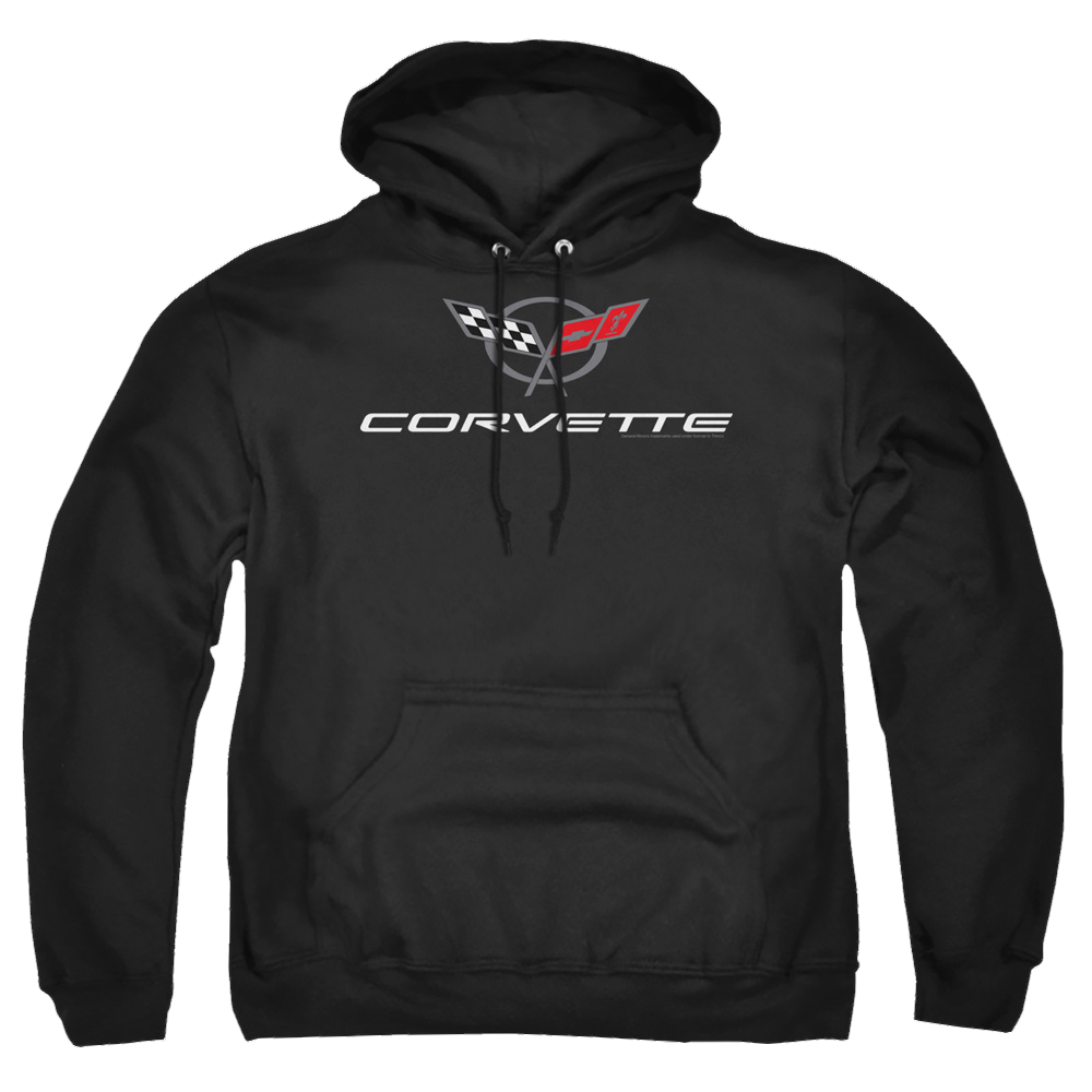 Chevrolet Corvette Modern Emblem - Pullover Hoodie Pullover Hoodie Chevrolet   