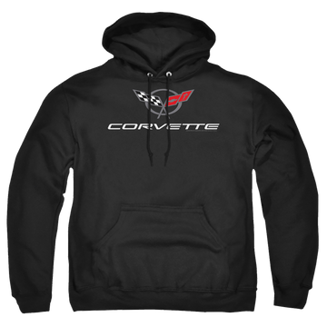 Chevrolet Corvette Modern Emblem - Pullover Hoodie Pullover Hoodie Chevrolet   