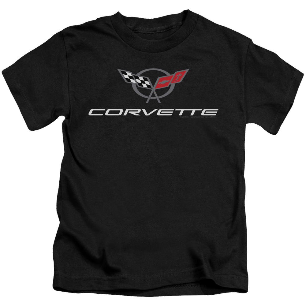 Chevrolet Corvette Modern Emblem - Kid's T-Shirt (Ages 4-7) Kid's T-Shirt (Ages 4-7) Chevrolet   